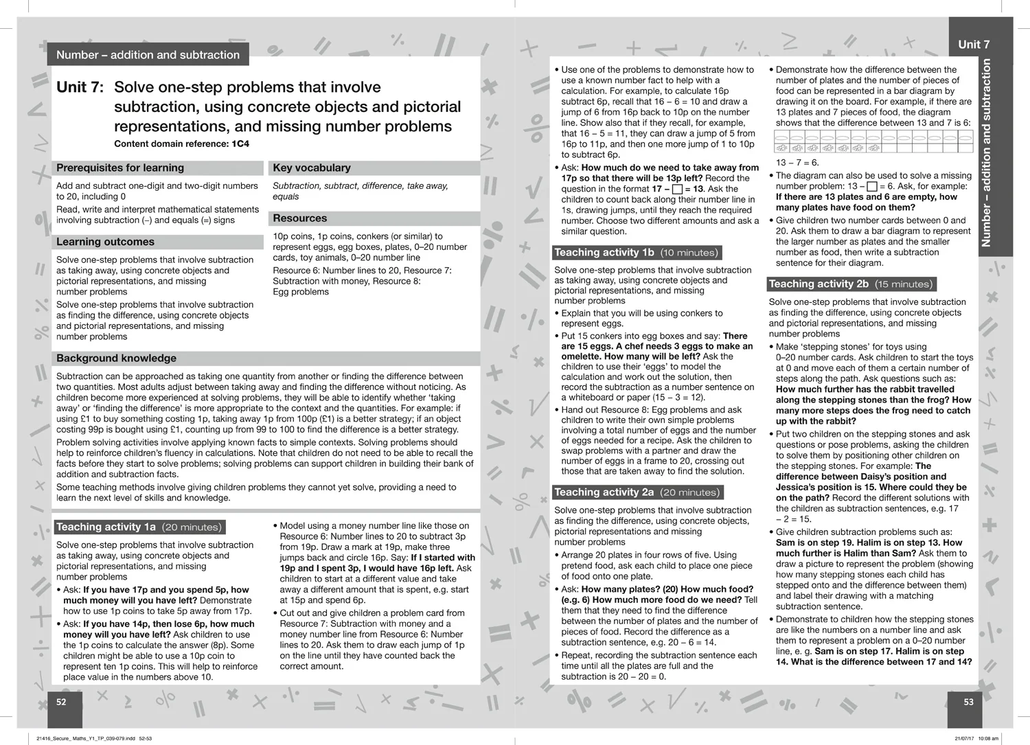 Secure Maths - Secure Year 1 Maths Teacher’s Pack: A Primary Maths intervention programme - Image 4