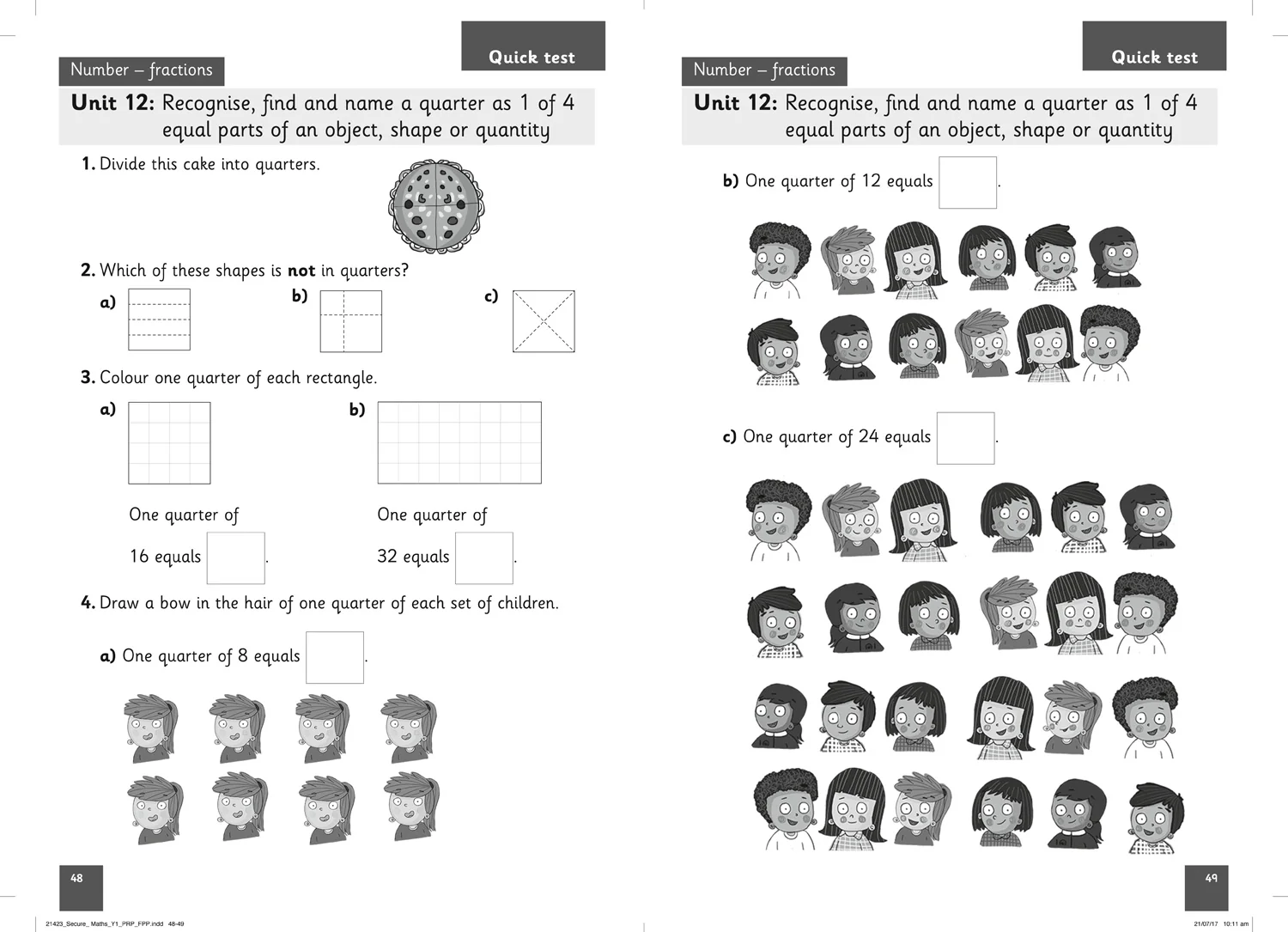 Secure Maths - Secure Year 1 Maths Pupil Resource Pack: A Primary Maths intervention programme - Image 3