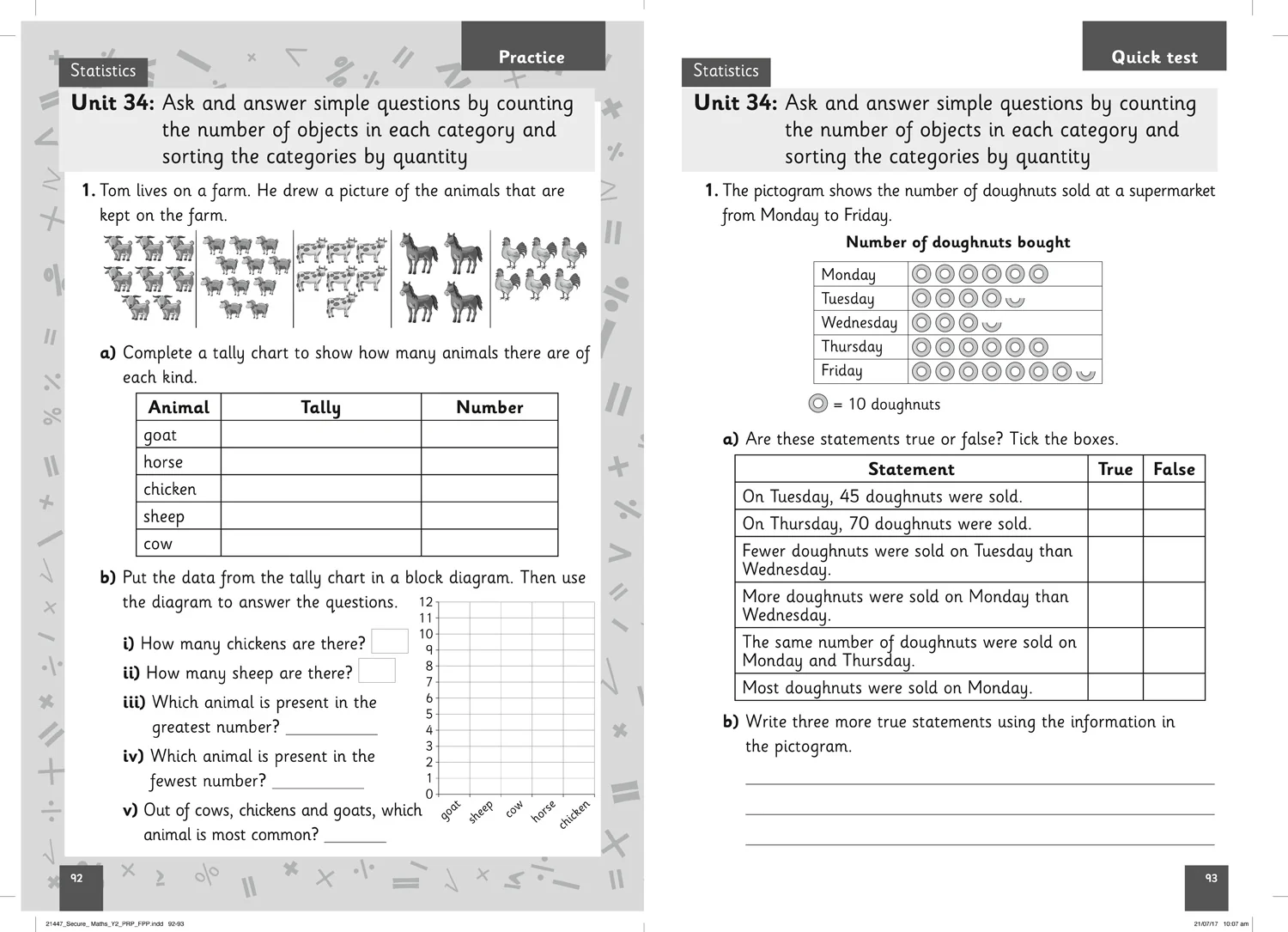 Secure Maths - Secure Year 2 Maths Pupil Resource Pack: A Primary Maths intervention programme - Image 3