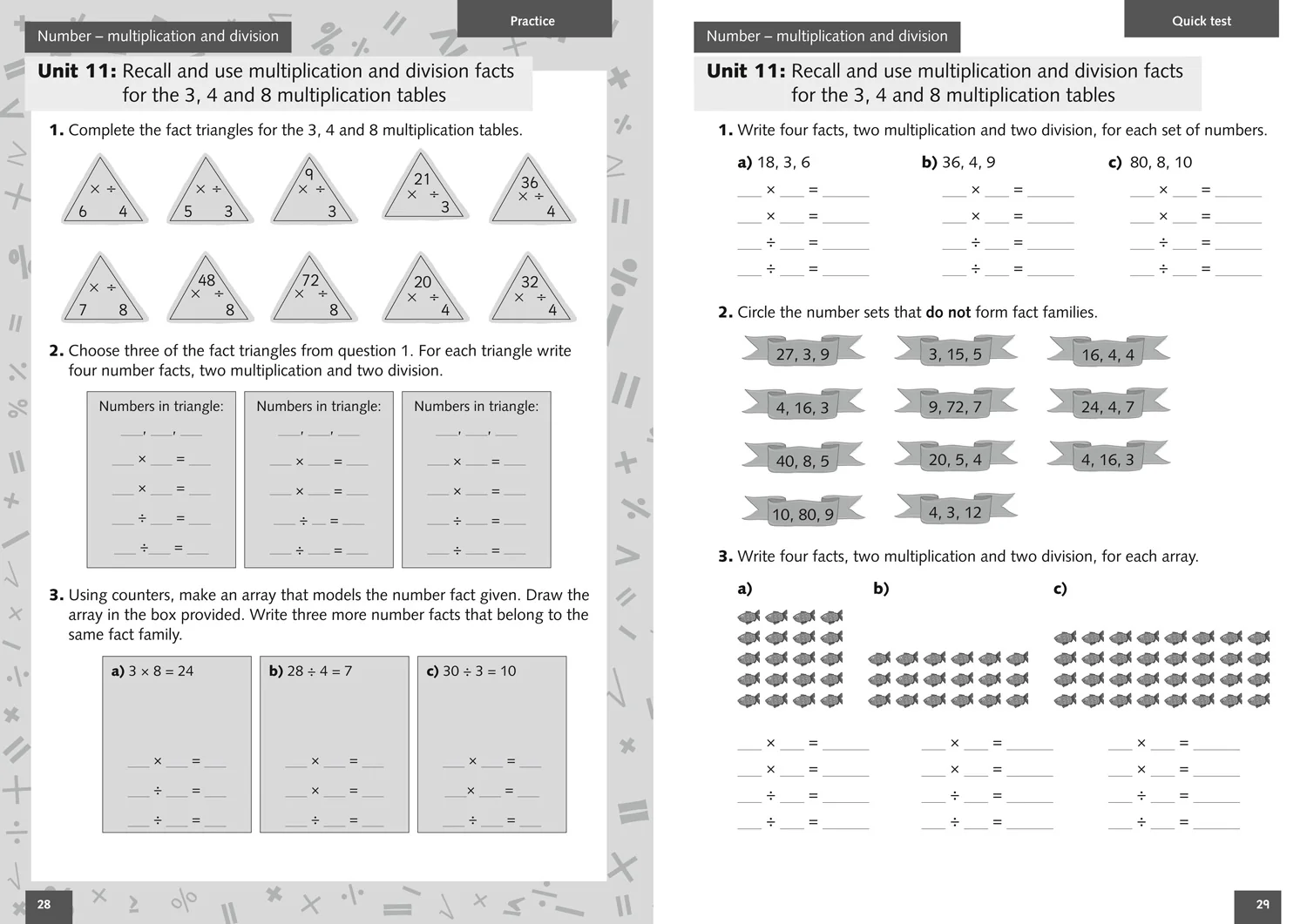 Secure Maths - Secure Year 3 Maths Pupil Resource Pack: A Primary Maths intervention programme - Image 3