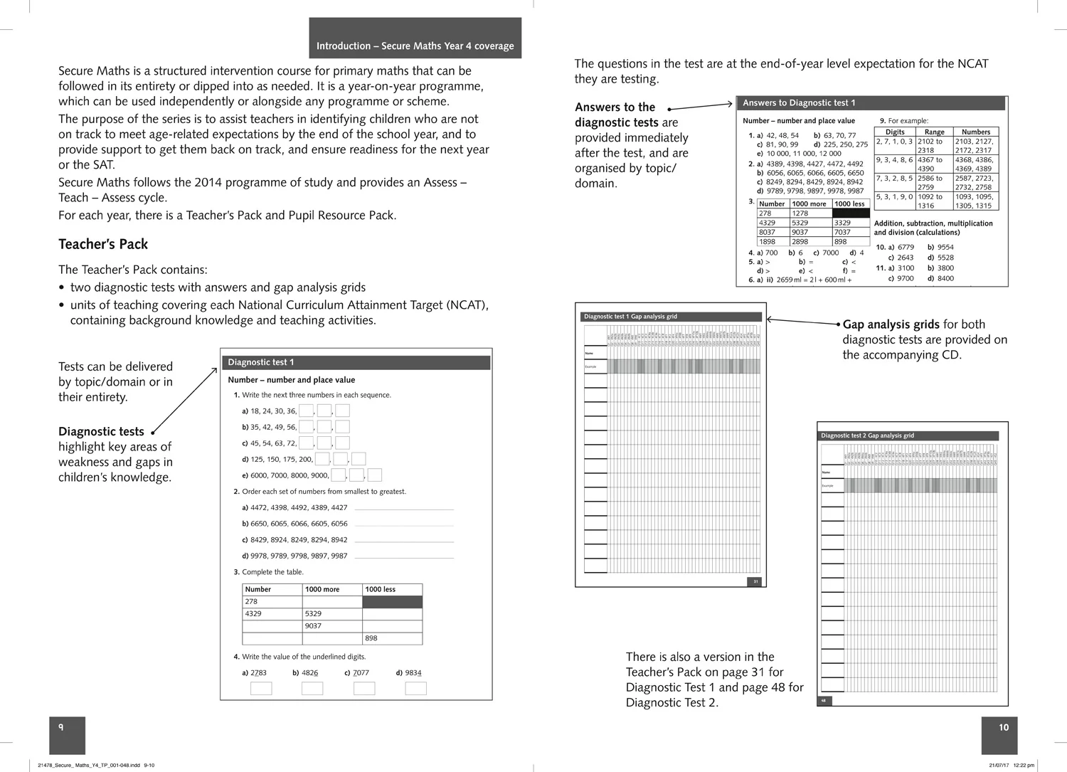 Secure Maths - Secure Year 4 Maths Teacher’s Pack: A Primary Maths intervention programme - Image 2