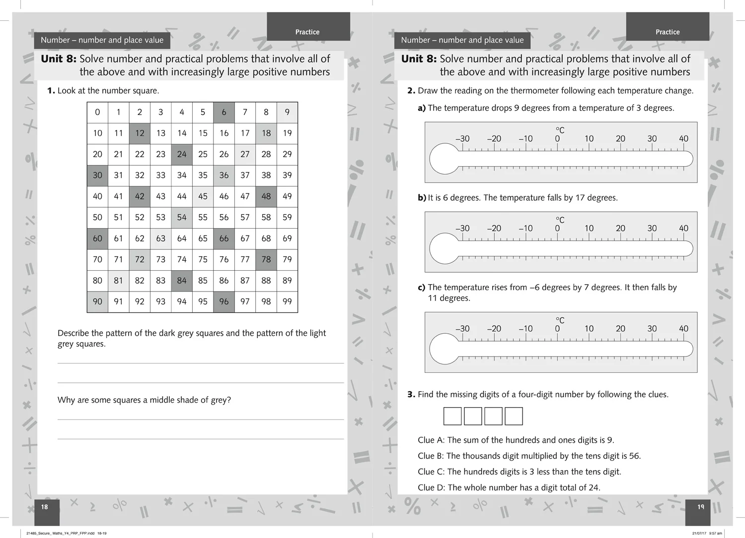 Secure Maths - Secure Year 4 Maths Pupil Resource Pack: A Primary Maths intervention programme - Image 2