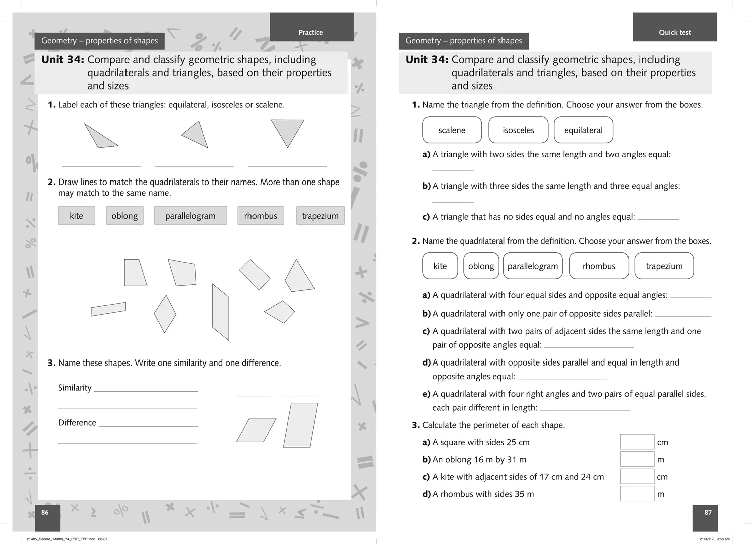 Secure Maths - Secure Year 4 Maths Pupil Resource Pack: A Primary Maths intervention programme - Image 3
