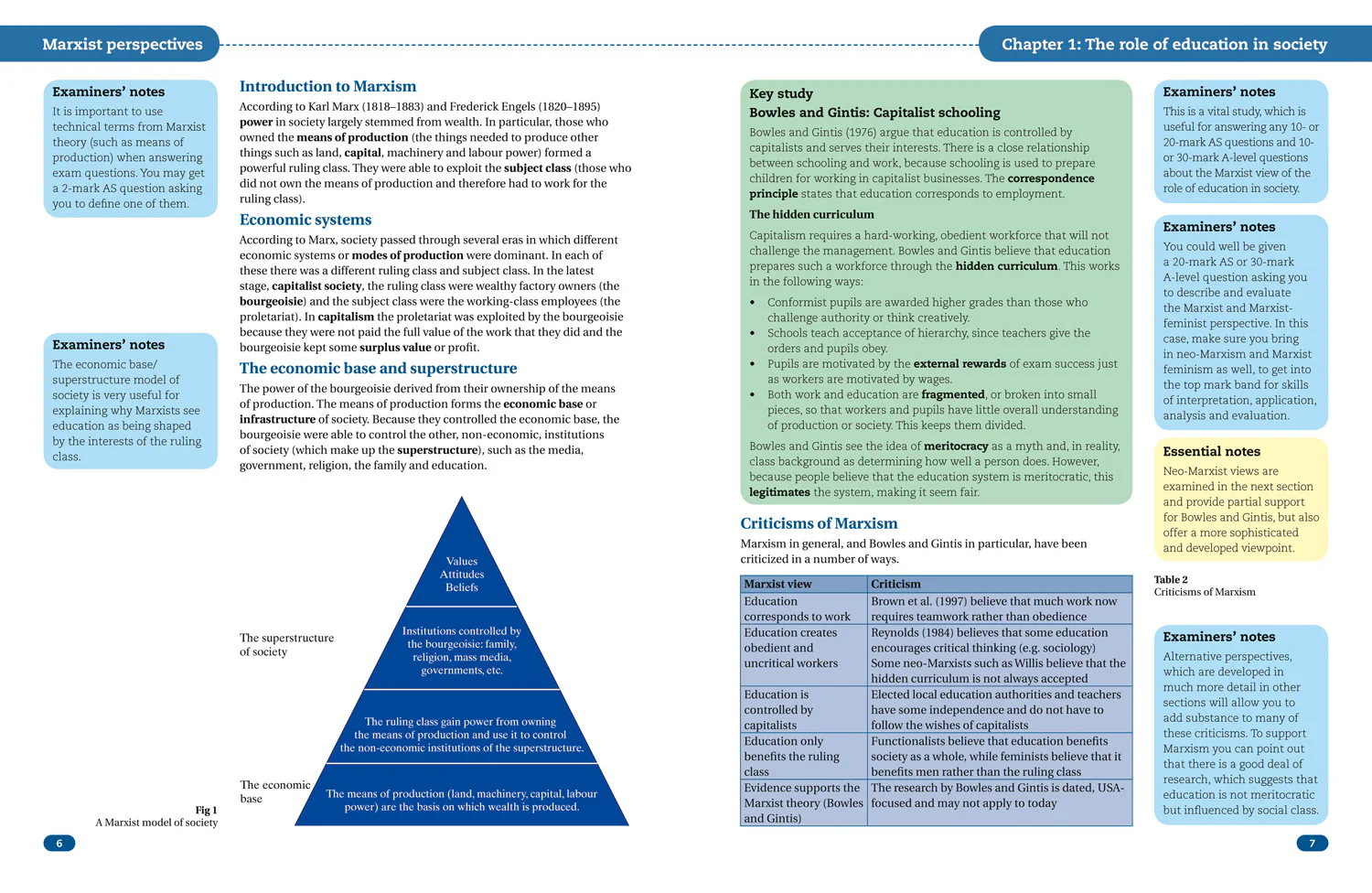 Collins Student Support Materials - AQA AS and A Level Sociology Education with Research Methods: (Second edition) - Image 3
