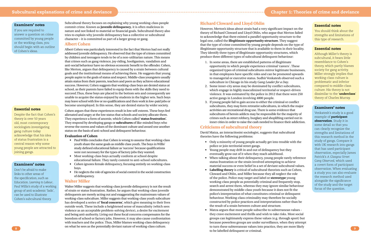Collins Student Support Materials - AQA A Level Sociology Crime and Deviance with Theory and Methods: (Second edition) - Image 4
