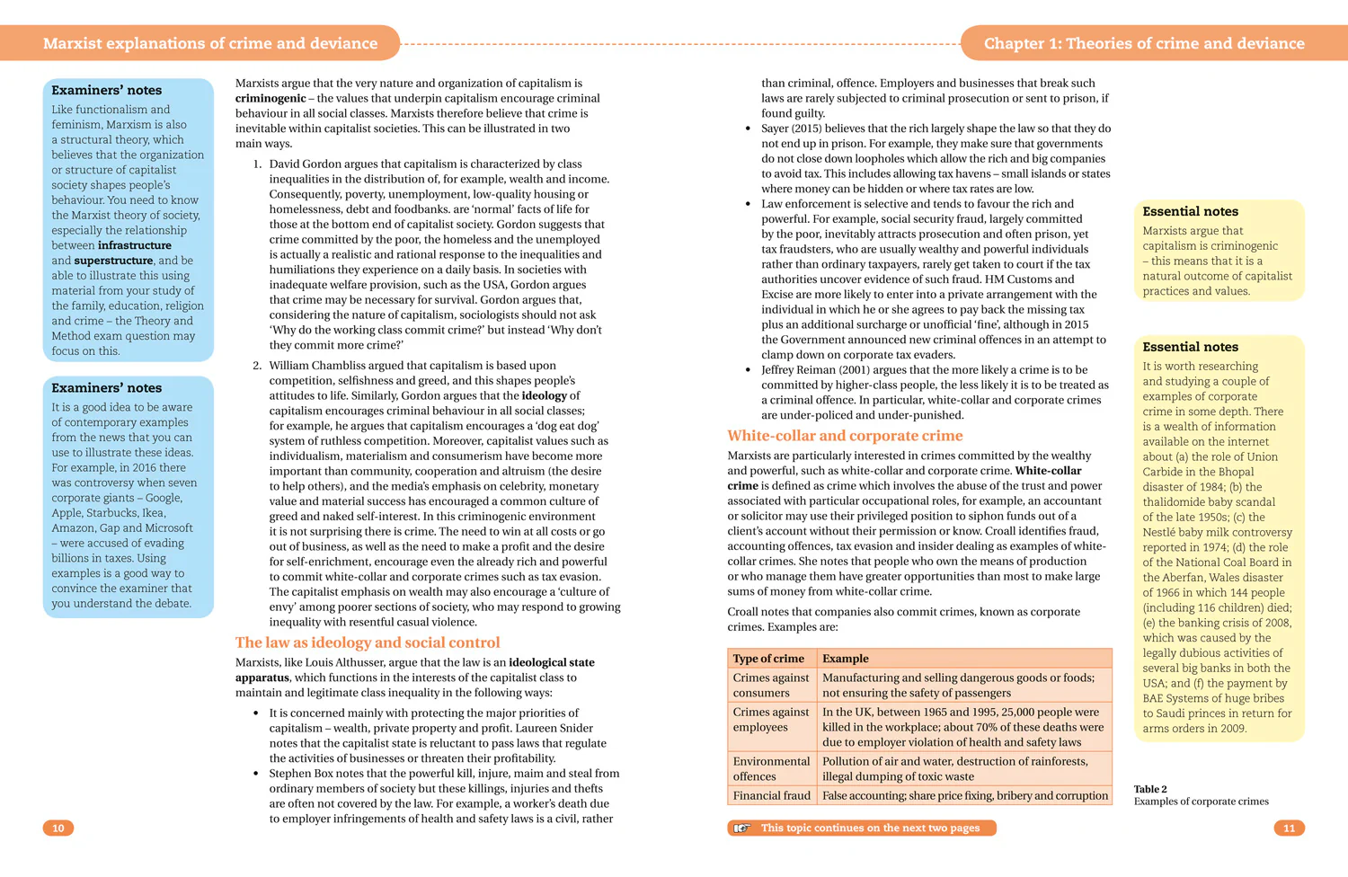 Collins Student Support Materials - AQA A Level Sociology Crime and Deviance with Theory and Methods: (Second edition) - Image 5