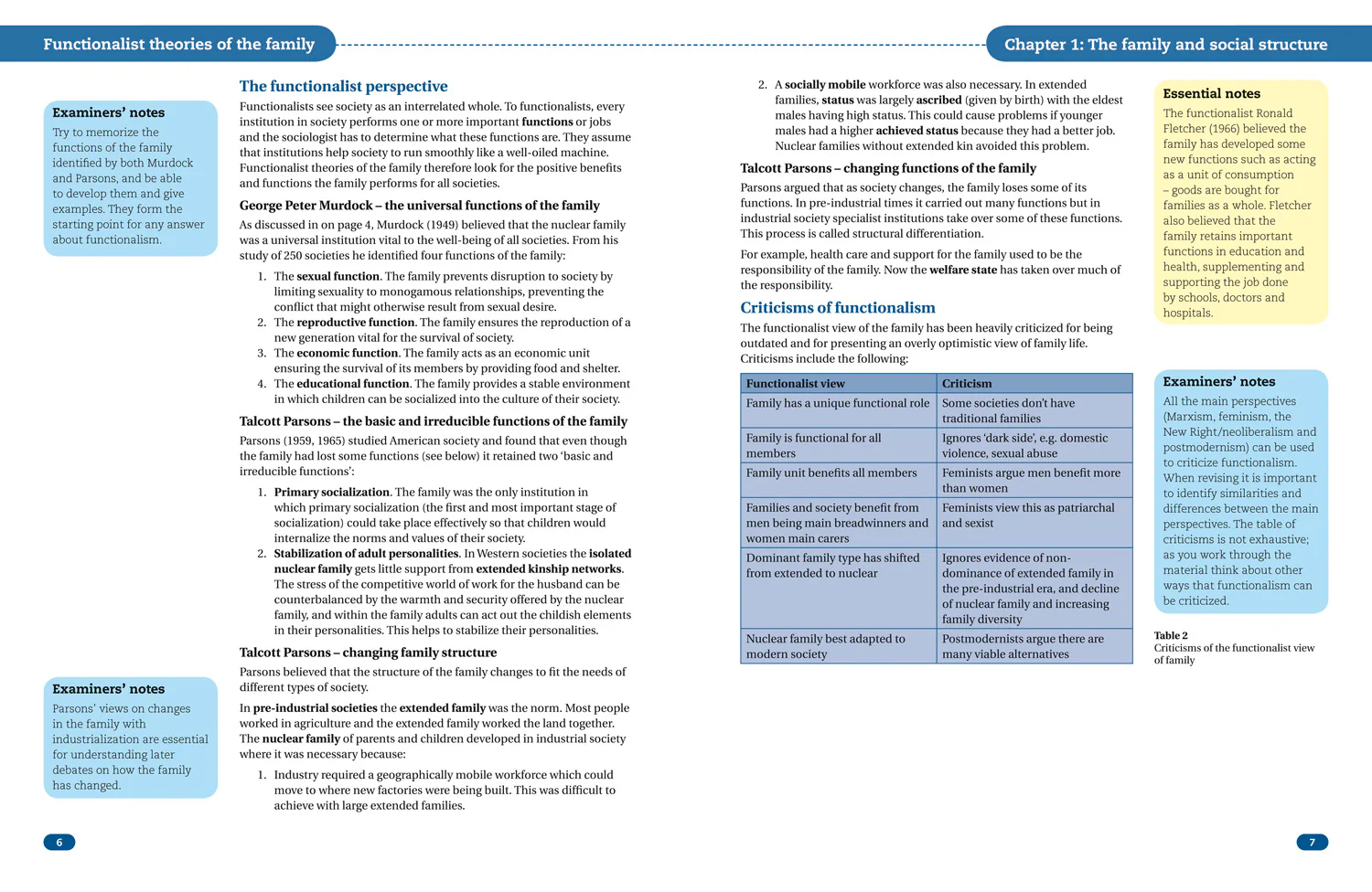 Collins Student Support Materials - AQA AS and A Level Sociology Families and Households: (Second edition) - Image 3
