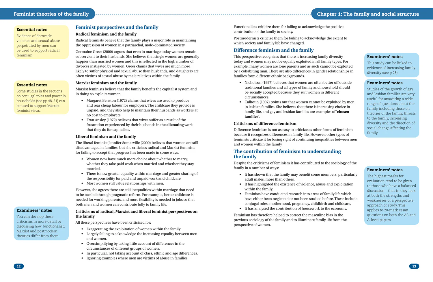 Collins Student Support Materials - AQA AS and A Level Sociology Families and Households: (Second edition) - Image 6