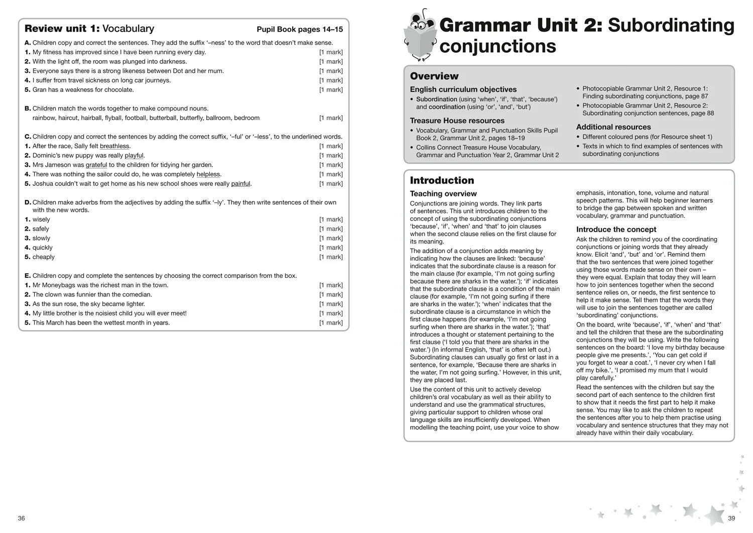 Treasure House - Vocabulary, Grammar and Punctuation Skills Teacher’s Guide 2 - Image 5