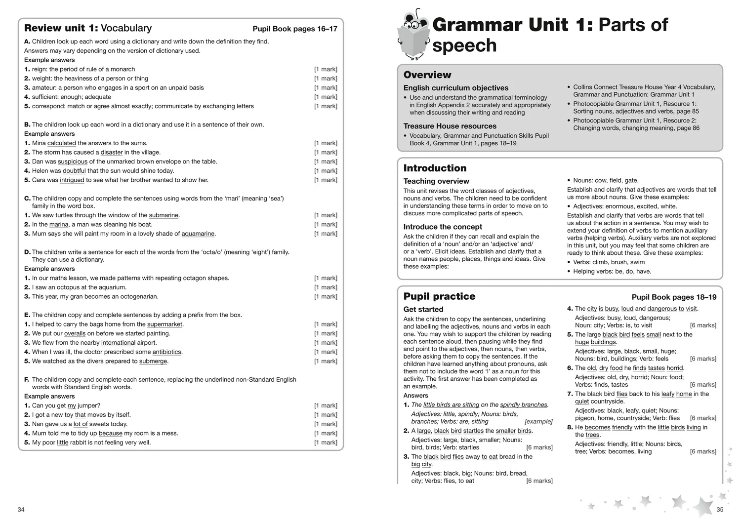 Treasure House - Vocabulary, Grammar and Punctuation Skills Teacher’s Guide 4 - Image 5