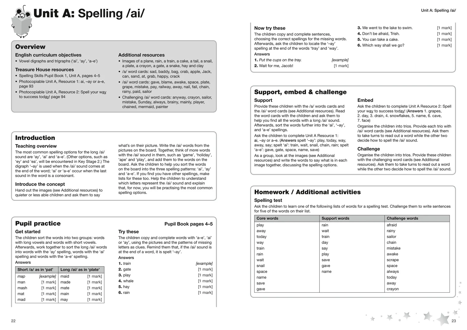 Treasure House - Spelling Skills Teacher’s Guide 1 - Image 4