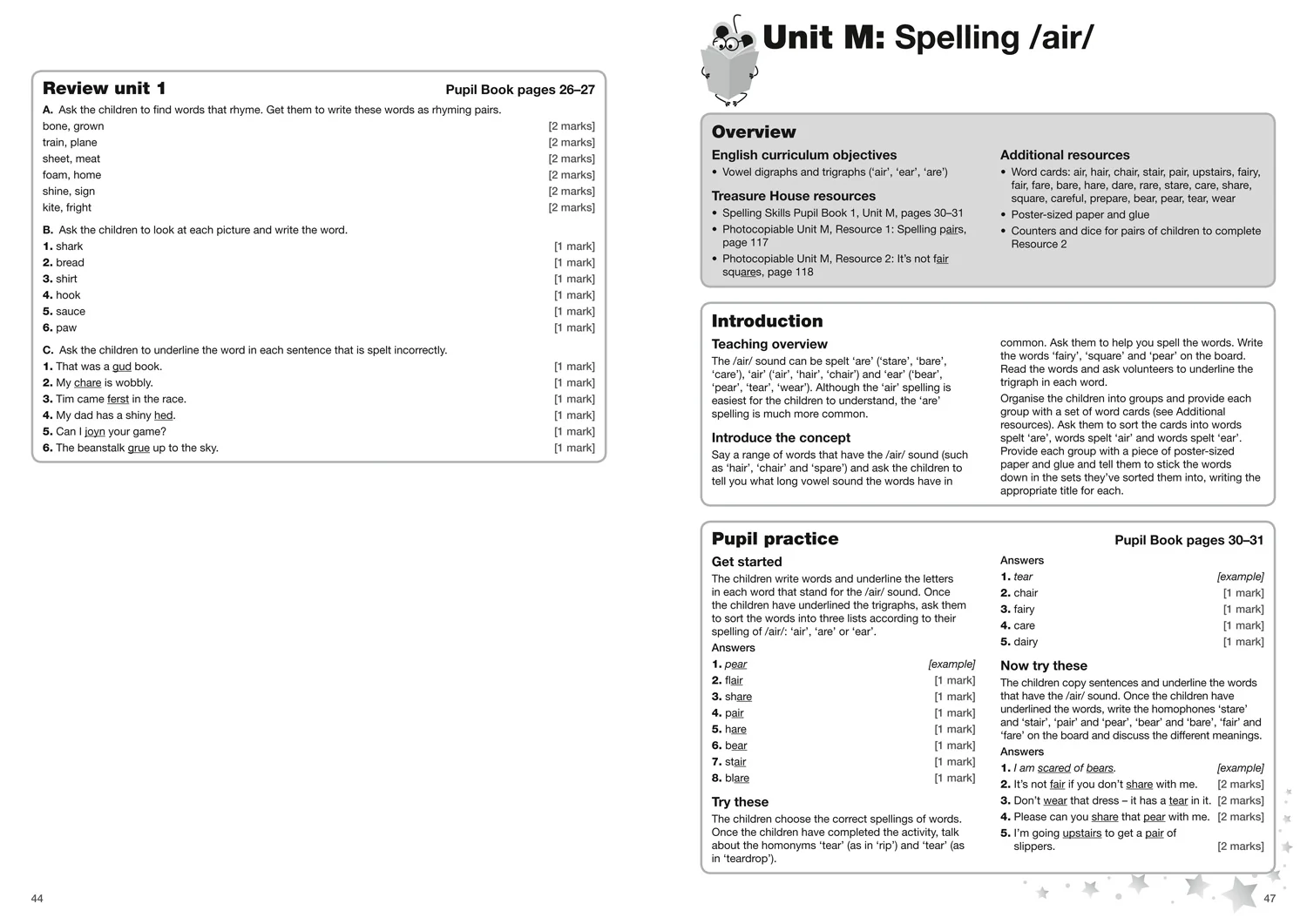Treasure House - Spelling Skills Teacher’s Guide 1 - Image 5