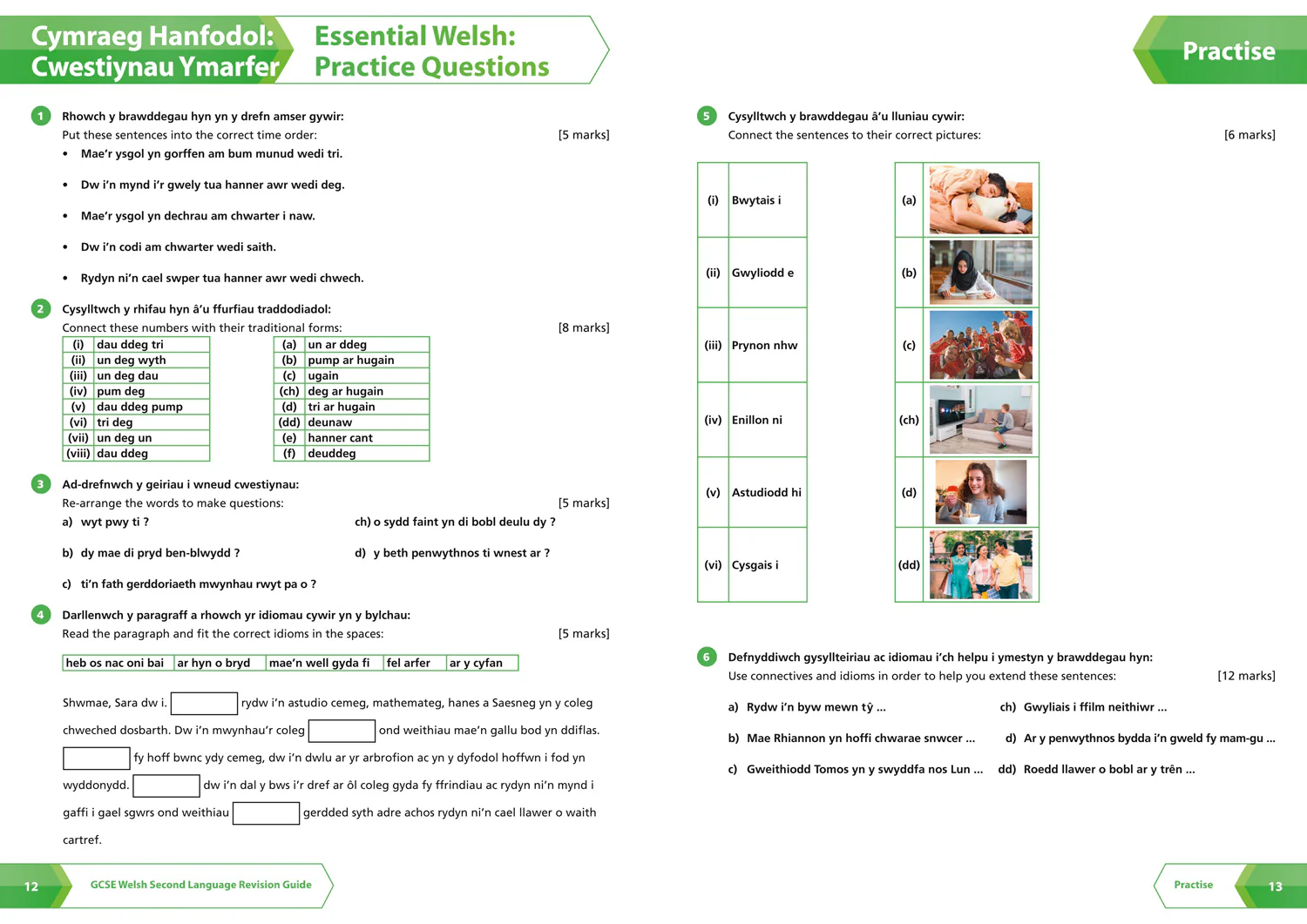Collins GCSE Revision - WJEC GCSE Welsh as a Second Language All-in-One Complete Revision and Practice: Ideal for the 2026 and 2027 exams - Image 5
