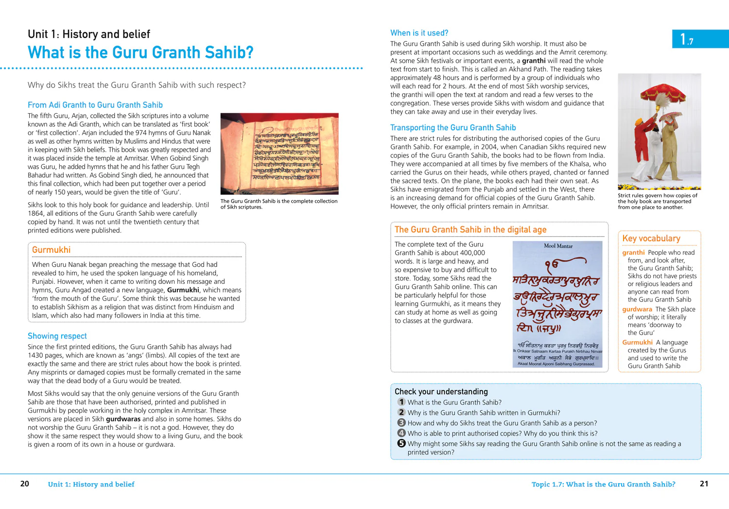 KS3 Knowing Religion - Sikhism - Image 7