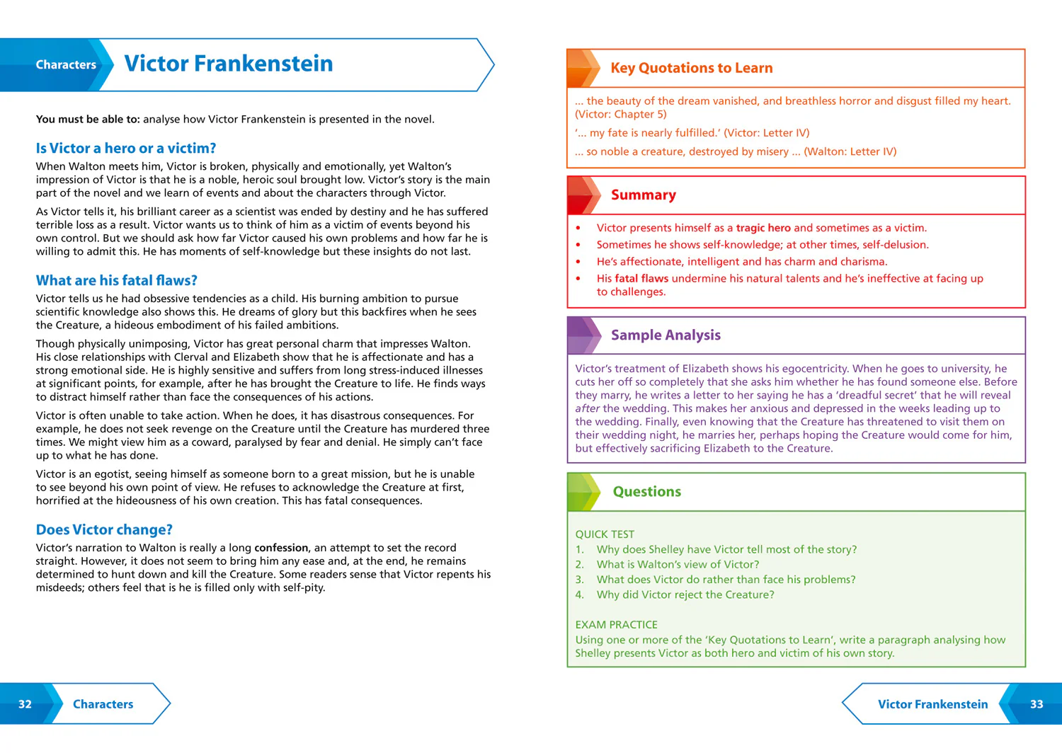 Collins GCSE Grade 9-1 SNAP Revision - Frankenstein: AQA GCSE 9-1 English Literature Text Guide: Ideal for the 2026 and 2027 exams - Image 2
