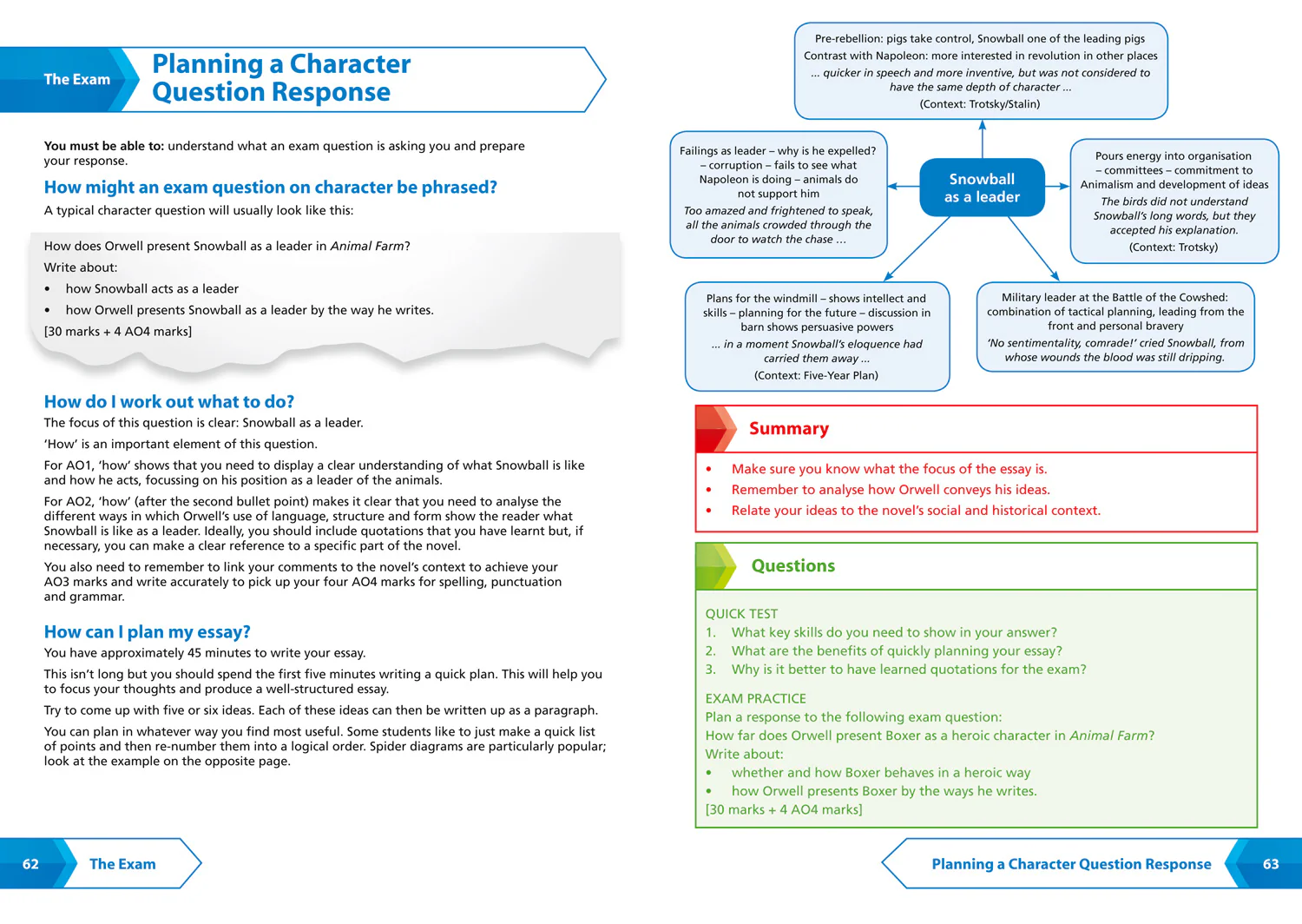 Collins GCSE Grade 9-1 SNAP Revision - Animal Farm: AQA GCSE 9-1 English Literature Text Guide: Ideal for the 2026 and 2027 exams - Image 4
