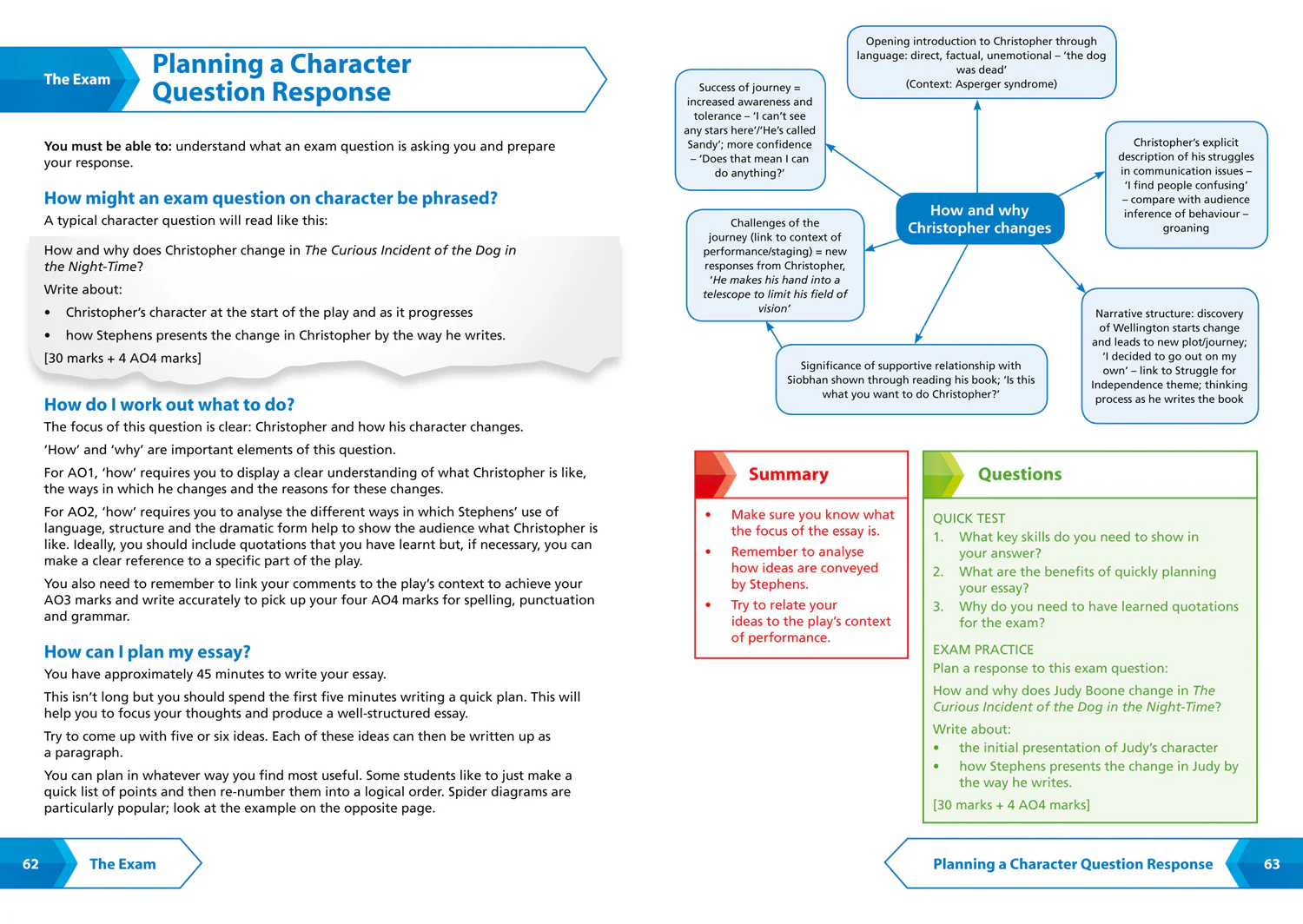 Collins GCSE Grade 9-1 SNAP Revision - The Curious Incident of the Dog in the Night-time: AQA GCSE 9-1 English Literature Text Guide: Ideal for the 2023 and 2024 exams - Image 4