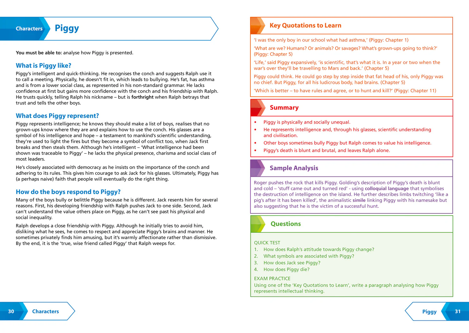 Collins GCSE Grade 9-1 SNAP Revision - Lord of the Flies: AQA GCSE 9-1 English Literature Text Guide: Ideal for the 2026 and 2027 exams - Image 2