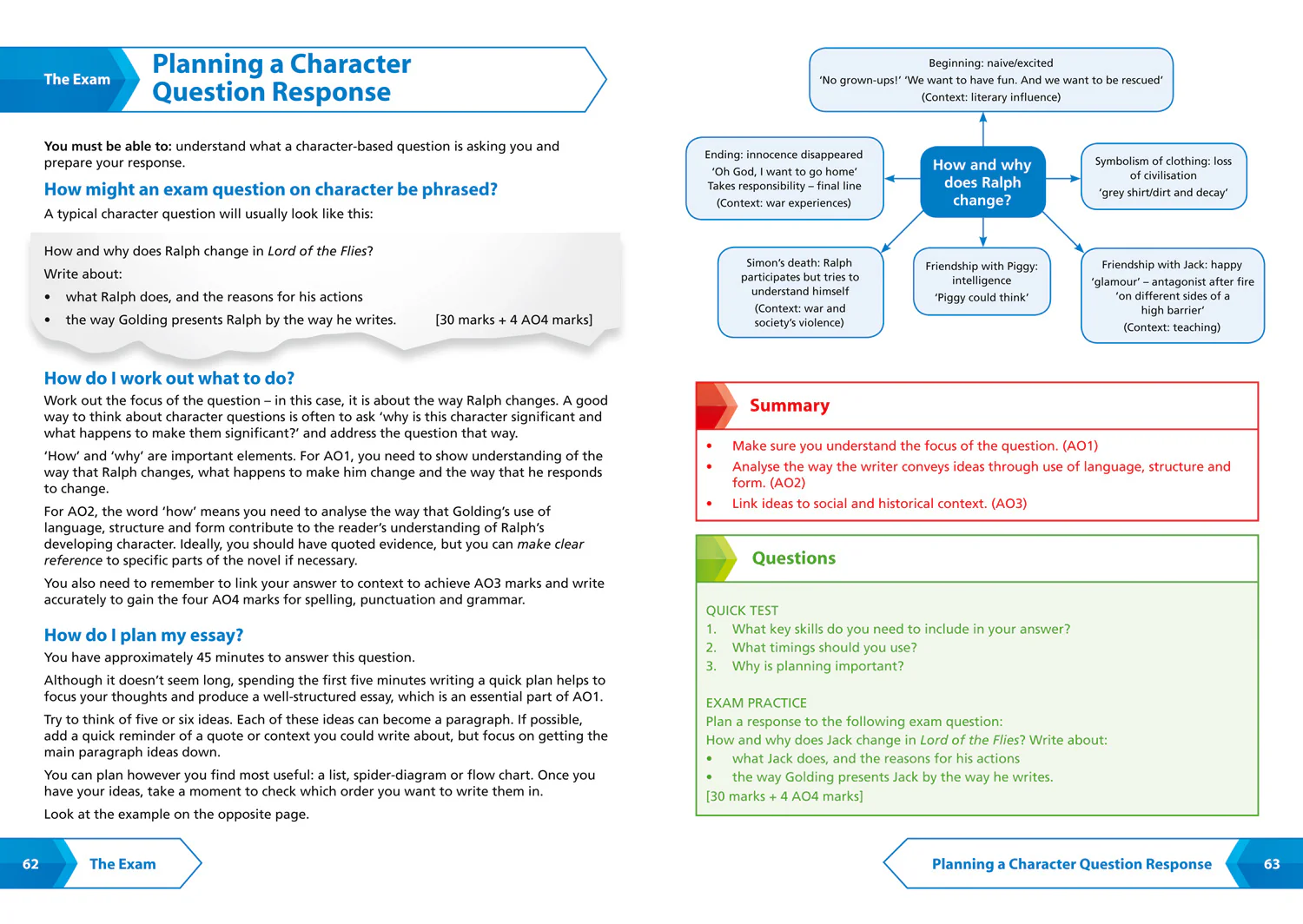 Collins GCSE Grade 9-1 SNAP Revision - Lord of the Flies: AQA GCSE 9-1 English Literature Text Guide: Ideal for the 2026 and 2027 exams - Image 4