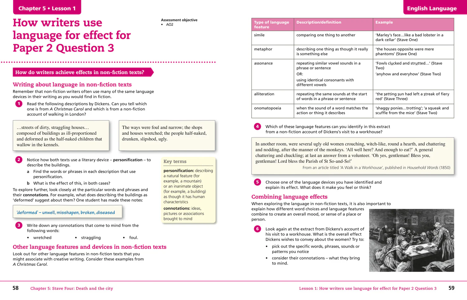 GCSE Set Text Student Guides - AQA GCSE (9-1) English Literature and Language - A Christmas Carol - Image 2