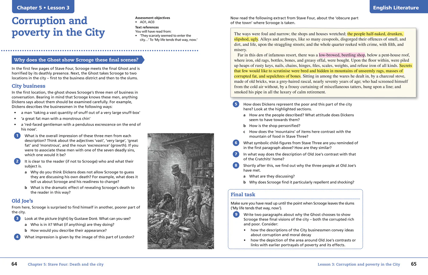 GCSE Set Text Student Guides - AQA GCSE (9-1) English Literature and Language - A Christmas Carol - Image 5