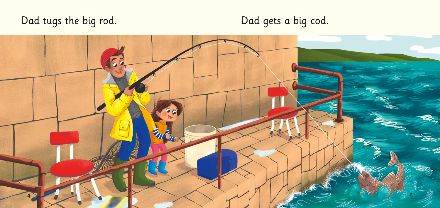 Collins Big Cat Phonics for Letters and Sounds - Bad Luck, Dad: Band 01B/Pink B - Image 2