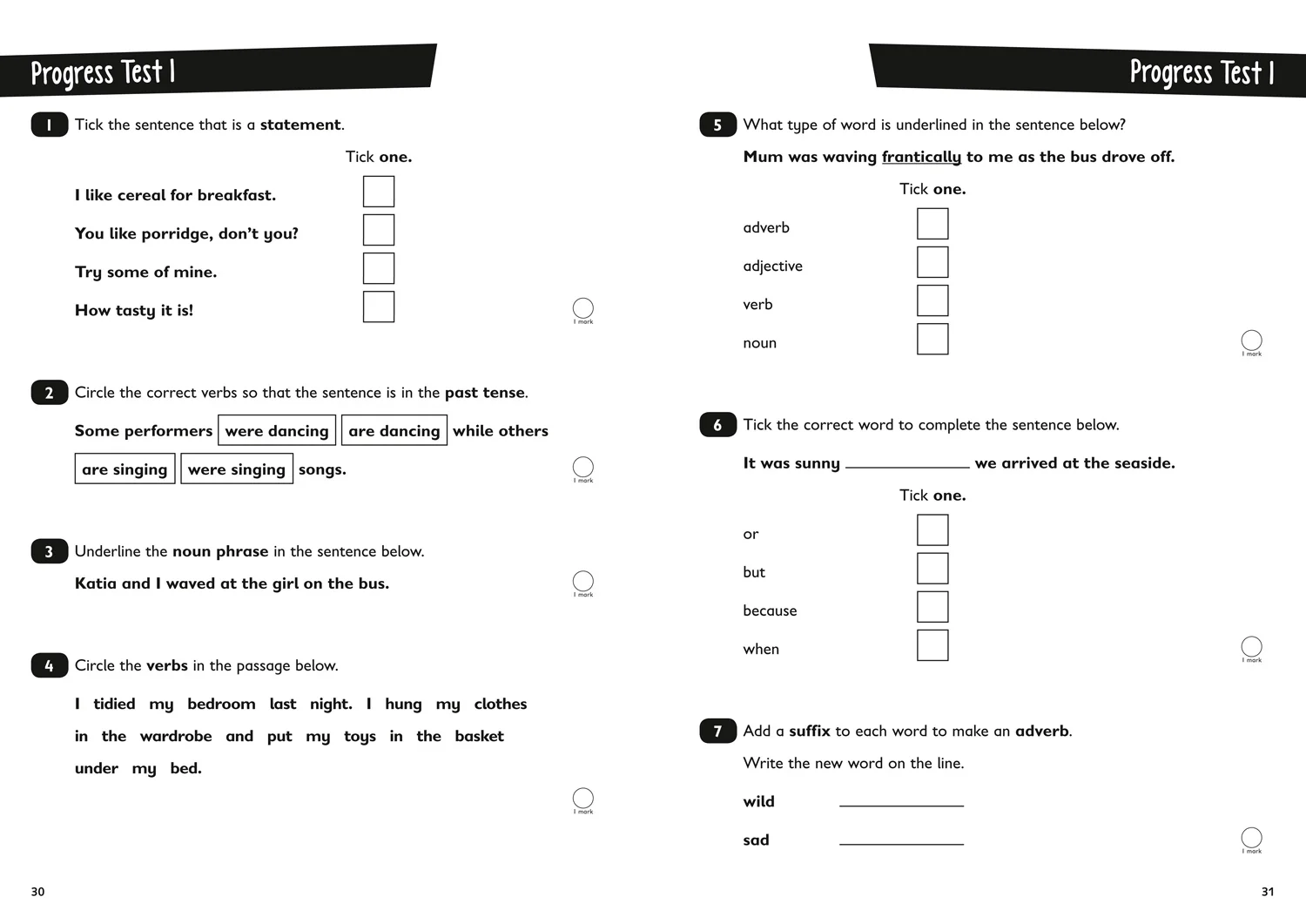 Collins KS1 Practice - KS1 Grammar, Punctuation and Spelling Practice Book: Ideal for use at home - Image 4
