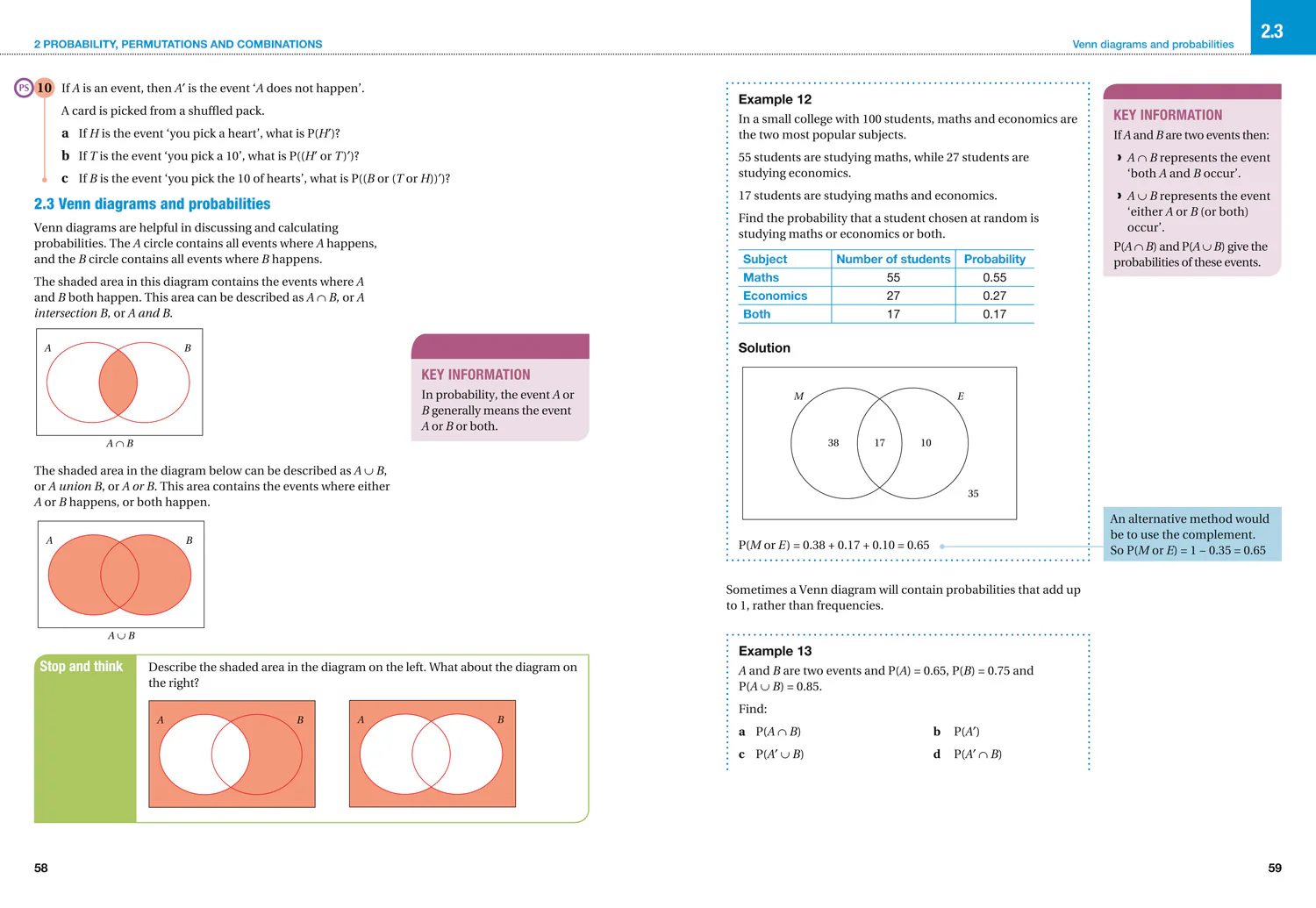 Collins Cambridge International AS & A Level - Cambridge International AS & A Level Mathematics Probability and Statistics 1 Student’s Book - Image 3