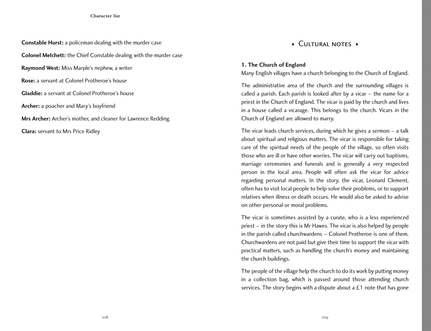 Collins Agatha Christie ELT Readers - Murder at the Vicarage: B2+ Level 5 (Second edition) - Image 3