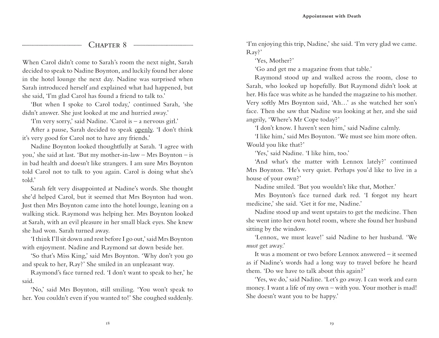 Collins Agatha Christie ELT Readers - Appointment with Death: B2+ Level 5 (Second edition) - Image 2