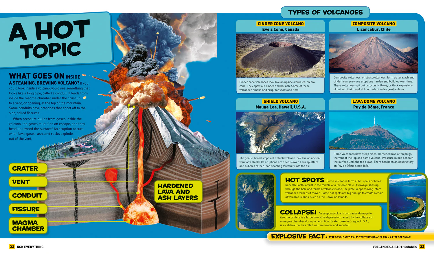 National Geographic Kids - Everything: Volcanoes and Earthquakes - Image 3
