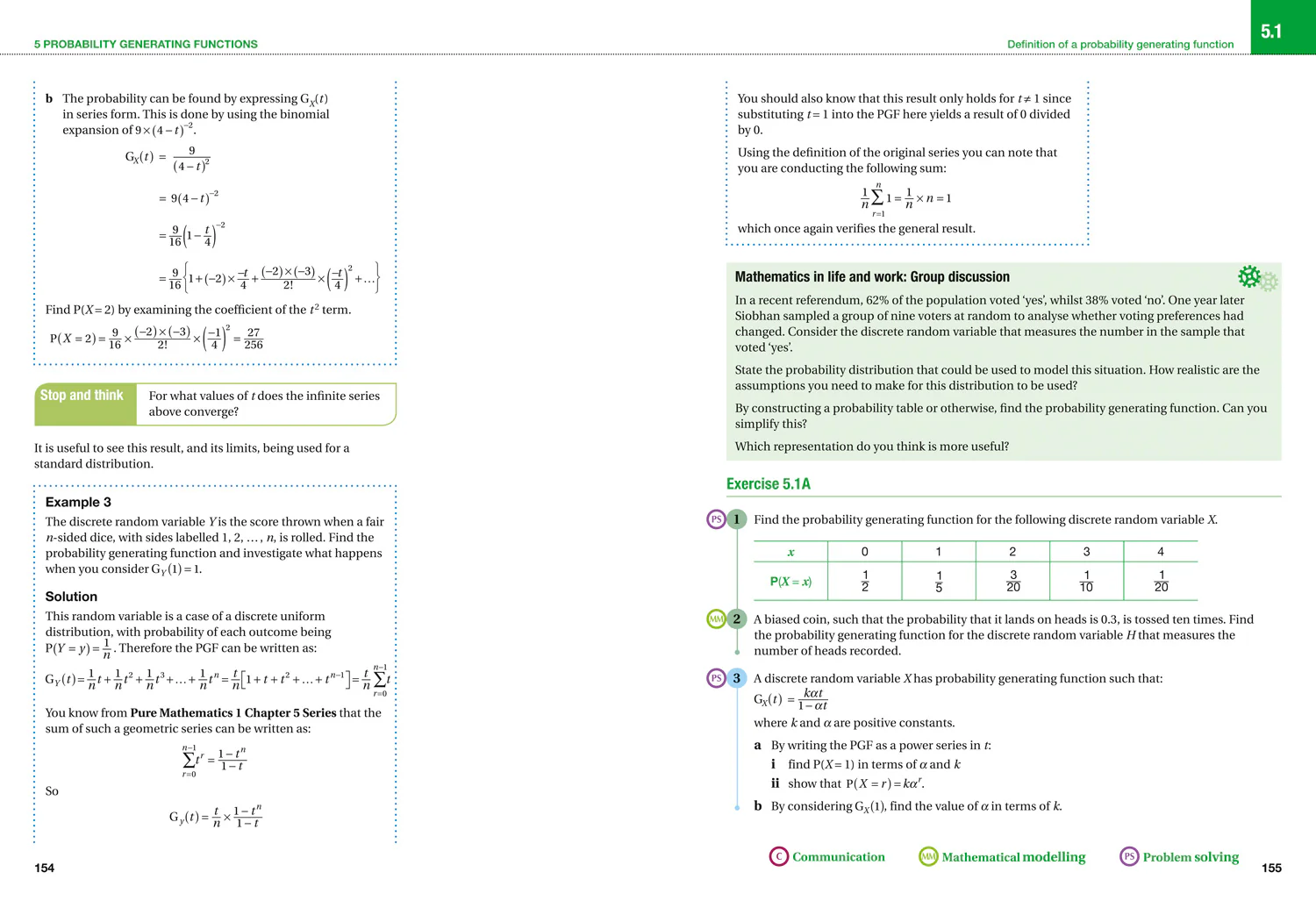 Collins Cambridge International AS & A Level - Cambridge International AS & A Level Further Mathematics Further Probability and Statistics Student’s Book - Image 3