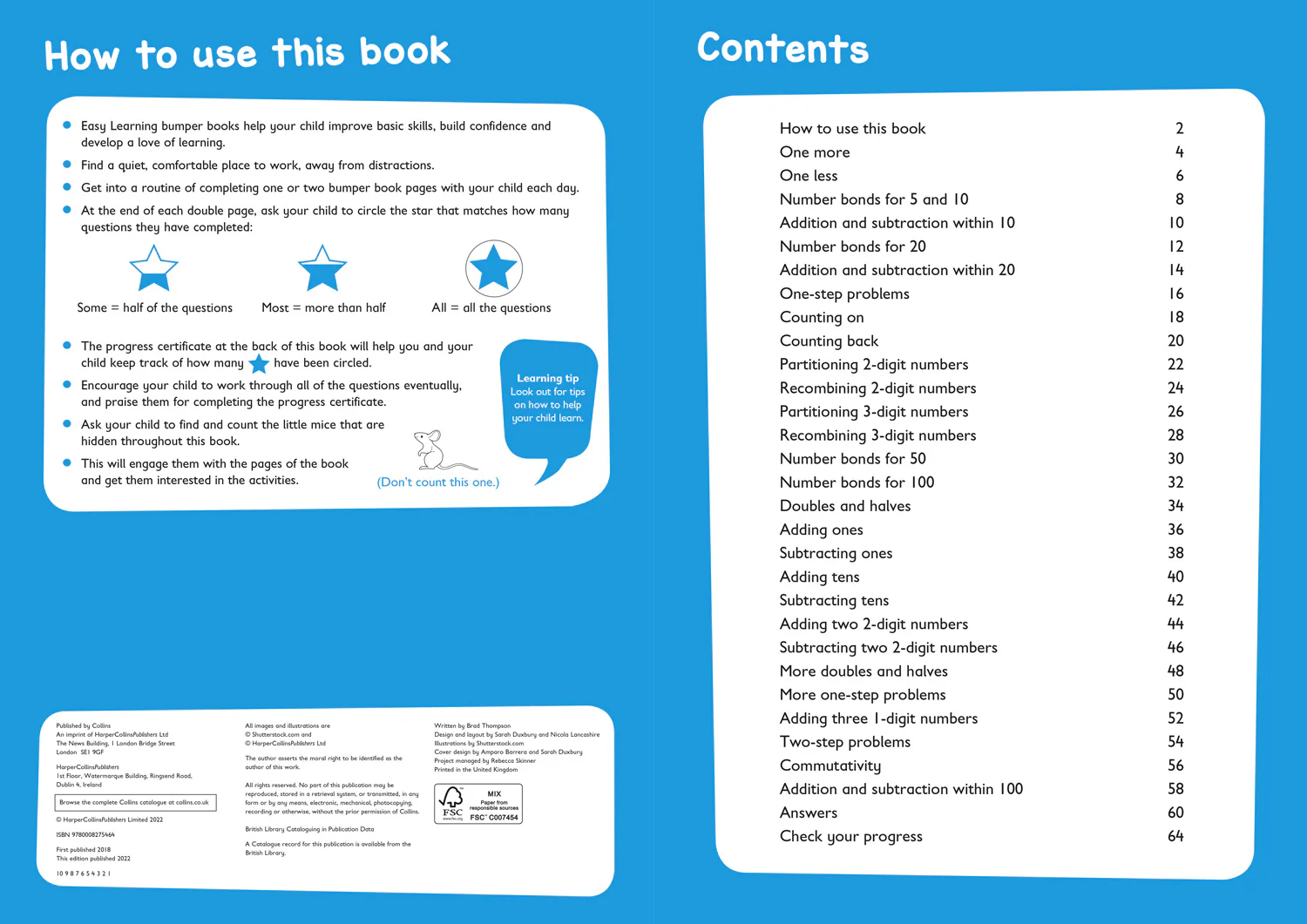Collins Easy Learning KS1 - Addition and Subtraction Bumper Book Ages 5-7: Ideal for home learning - Image 2