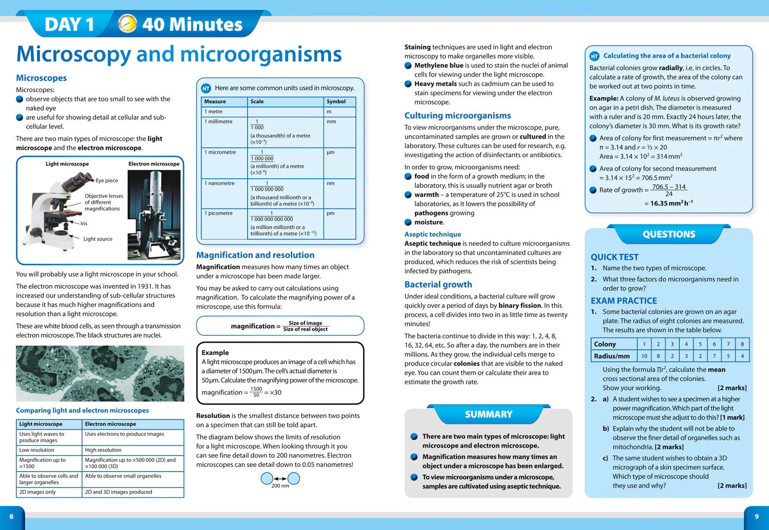 Collins GCSE Grade 9-1 Revision - GCSE 9-1 Biology In A Week: Ideal for the 2026 and 2027 exams - Image 5
