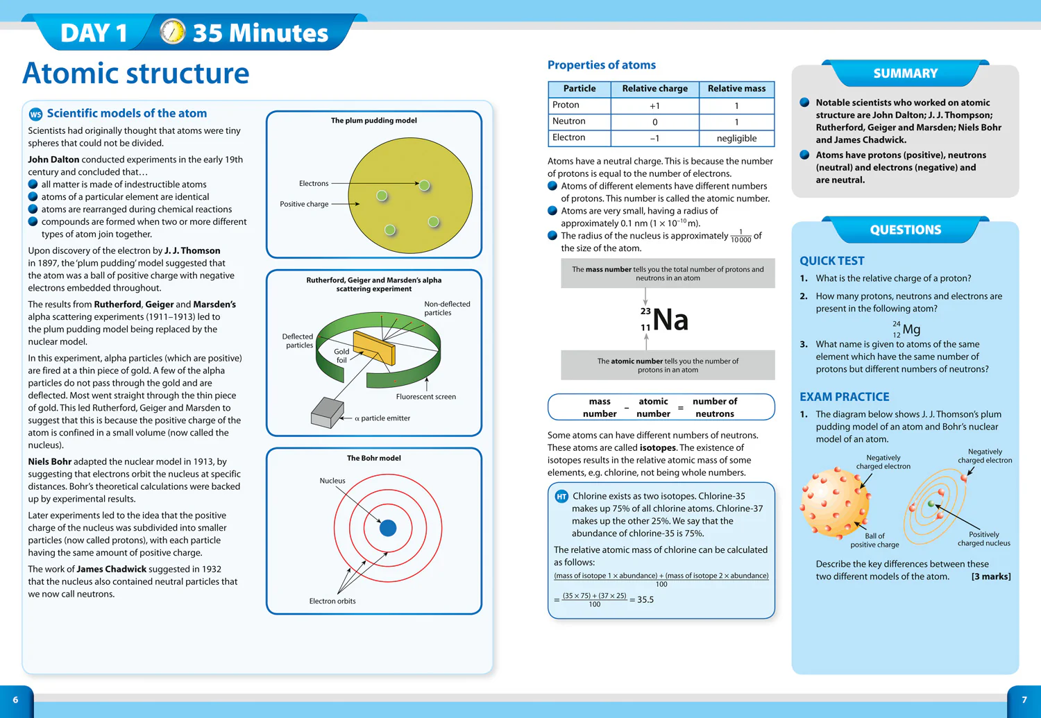 Collins GCSE Grade 9-1 Revision - GCSE 9-1 Chemistry In A Week: Ideal for the 2026 and 2027 exams - Image 4