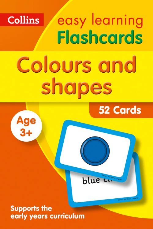 Collins Easy Learning Preschool - Colours and Shapes Flashcards: Ideal for home learning