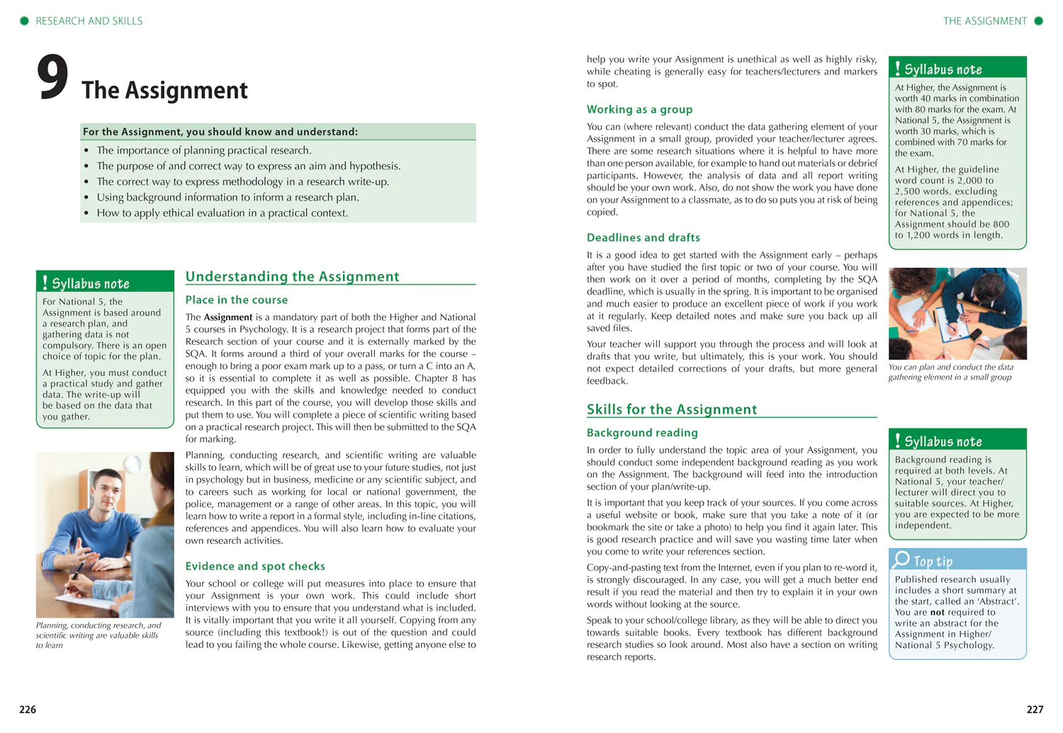 Leckie Student Book - National 5 & Higher Psychology: Comprehensive textbook for the CfE (Second edition) - Image 3
