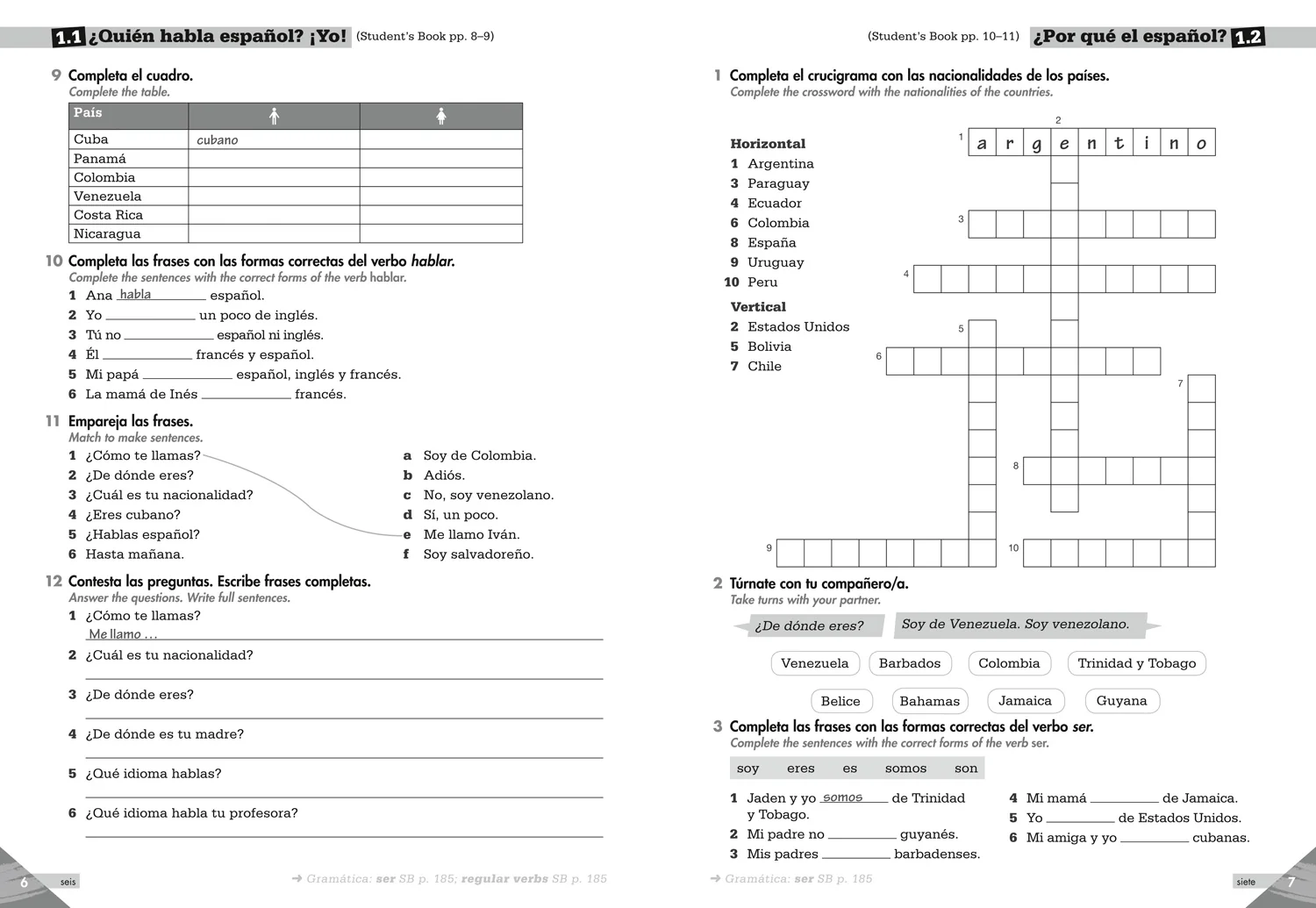 Lower Secondary Spanish for the Caribbean - A Explorar: Workbook Level 1 - Image 3