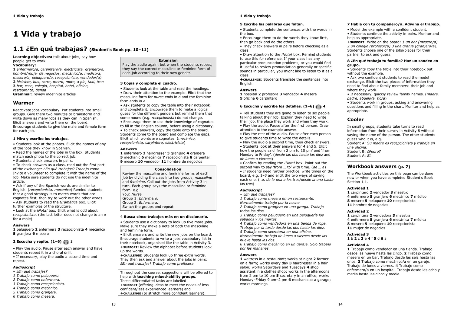 Lower Secondary Spanish for the Caribbean - A Explorar: Teacher's Guide Level 2 - Image 3