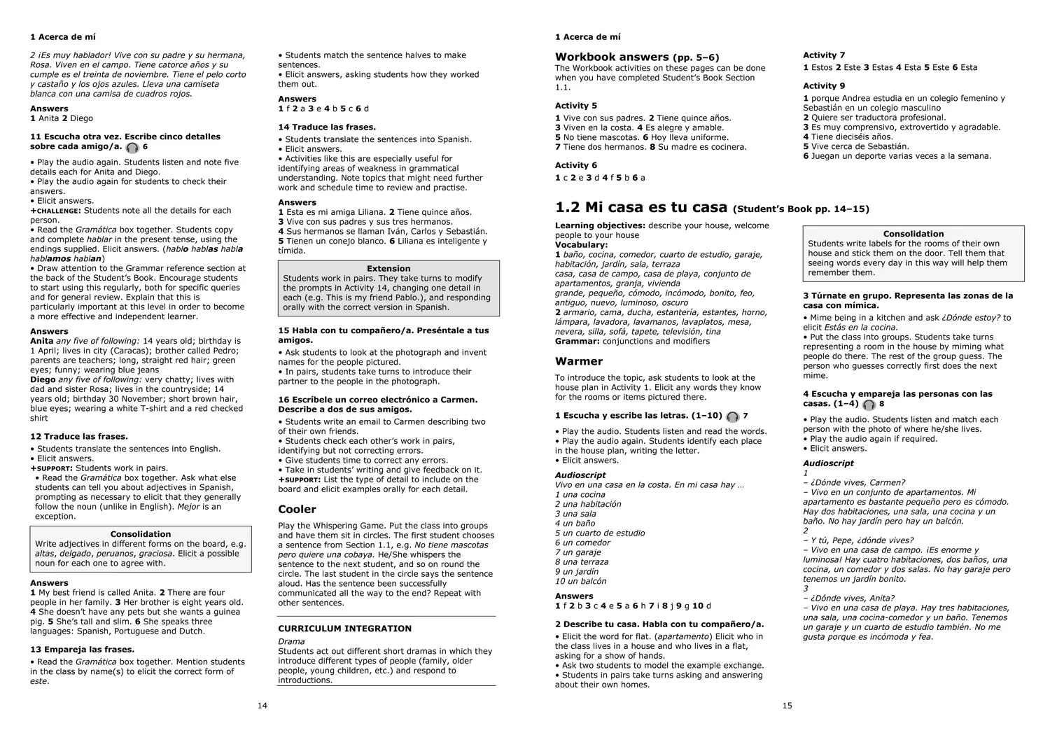 Lower Secondary Spanish for the Caribbean - A Explorar: Teacher's Guide Level 3 - Image 4