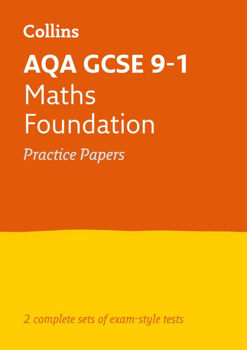 Collins GCSE 9-1 Revision - AQA GCSE 9-1 Maths Foundation Practice Test Papers: Online download (Downloadable document edition)