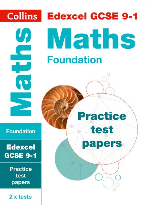 Collins GCSE 9-1 Revision - Edexcel GCSE 9-1 Maths Foundation Practice Test Papers: Online download (Downloadable document edition)