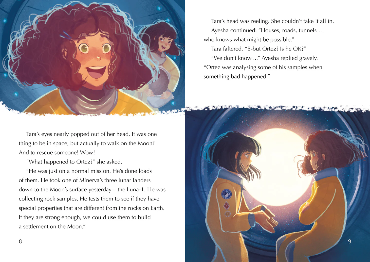 Collins Big Cat - Tara Binns: Trail-blazing Astronaut: Band 16/Sapphire - Image 3