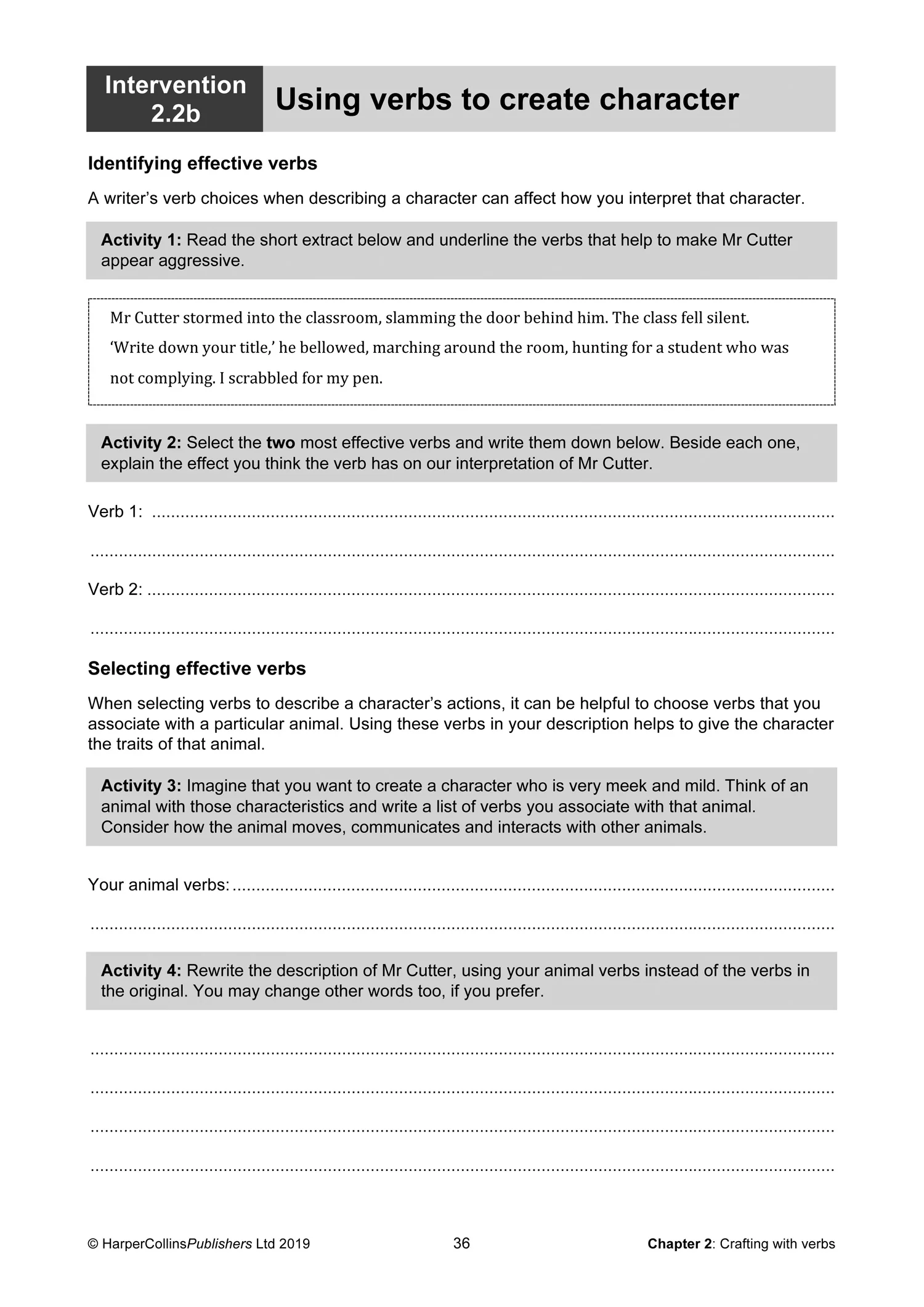 Grammar for GCSE English (9-1) - Crafting Brilliant Sentences Teacher Pack - Image 11