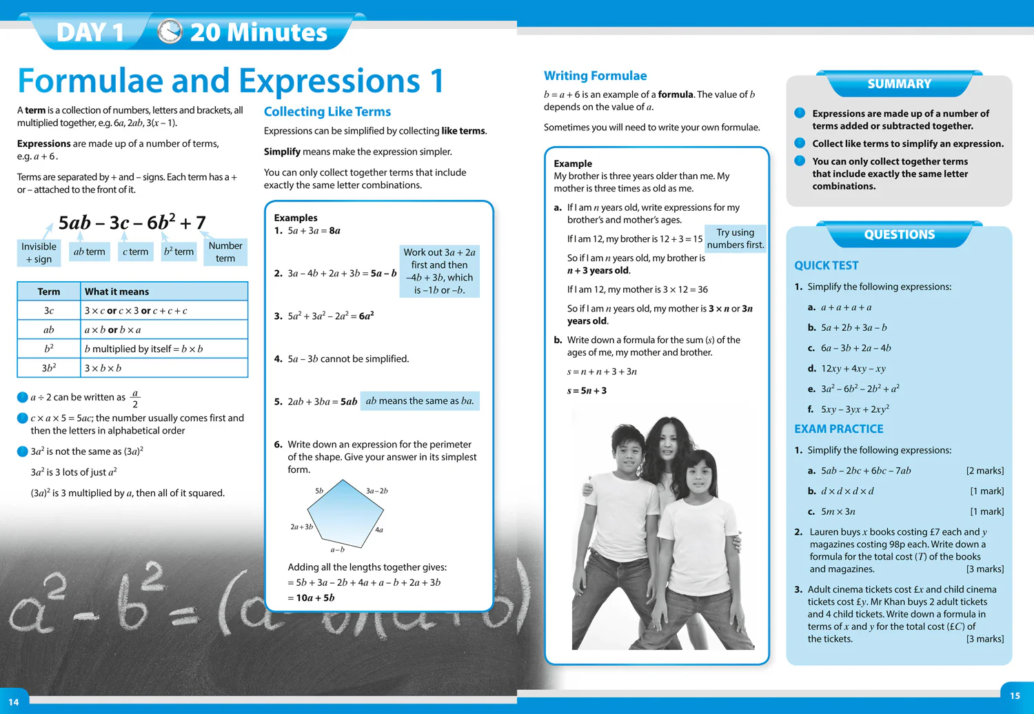 Collins GCSE Grade 9-1 Revision - GCSE 9-1 Maths Foundation In A Week: Ideal for the 2026 and 2027 exams - Image 3