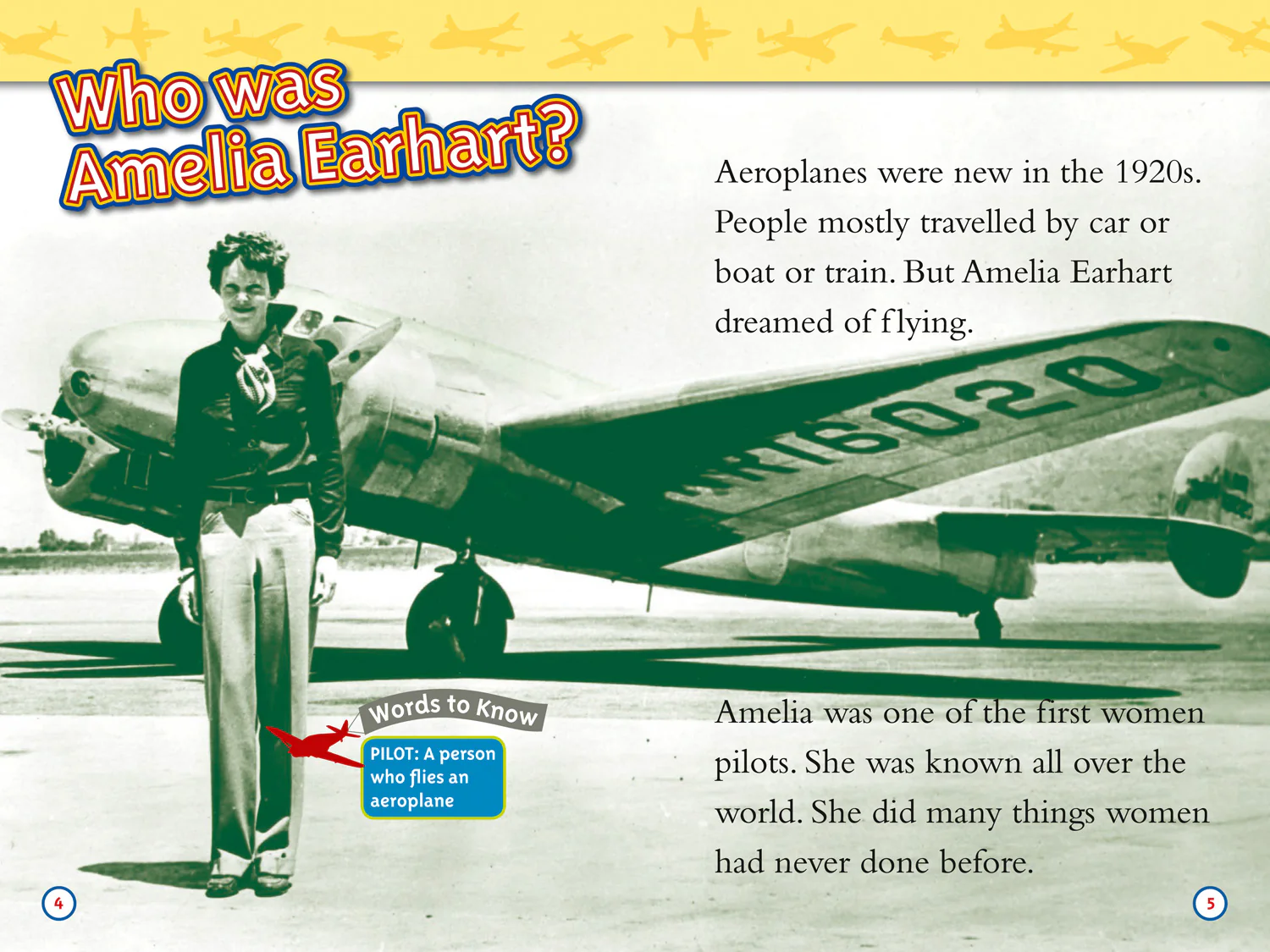 National Geographic Readers - Amelia Earhart: Level 2 - Image 3