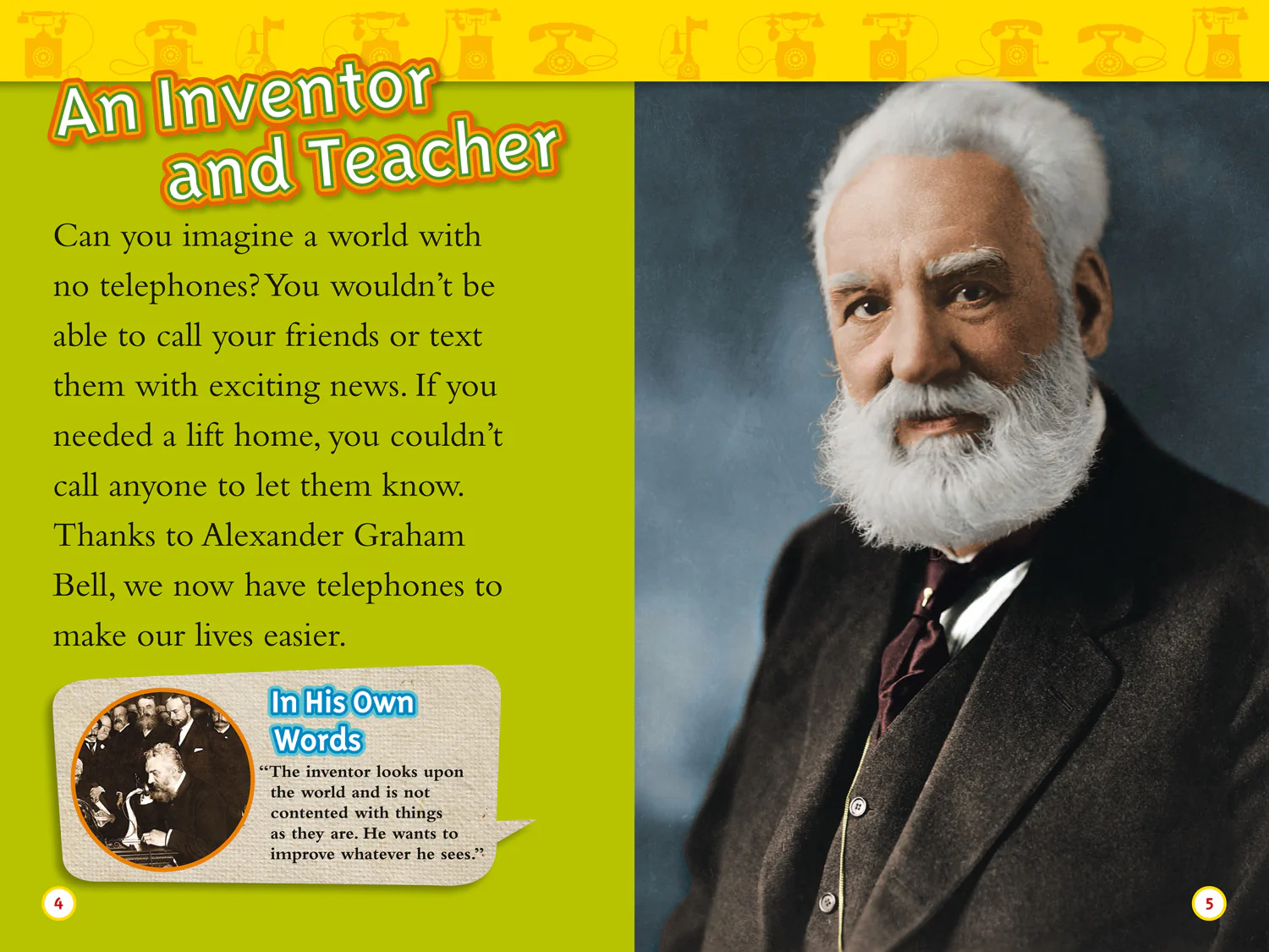National Geographic Readers - Alexander Graham Bell: Level 3 - Image 3