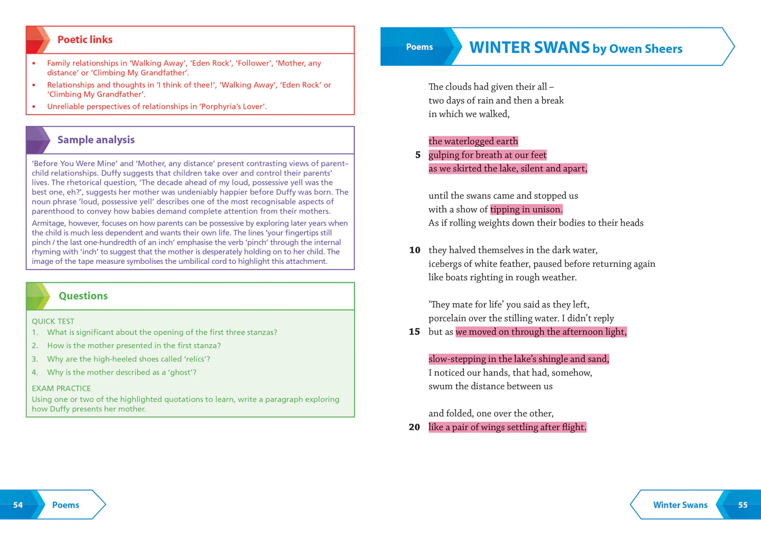 Collins GCSE Grade 9-1 SNAP Revision - AQA Poetry Anthology Love and Relationships Revision Guide: Ideal for the 2026 and 2027 exams - Image 3
