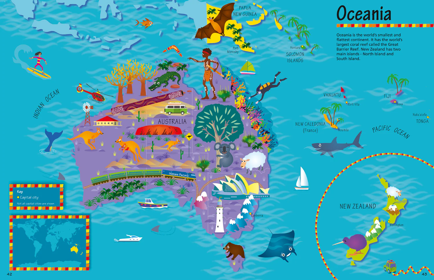 Collins Children’s Picture Atlas: Ideal way for kids to learn more about the world (Third edition) - Image 5