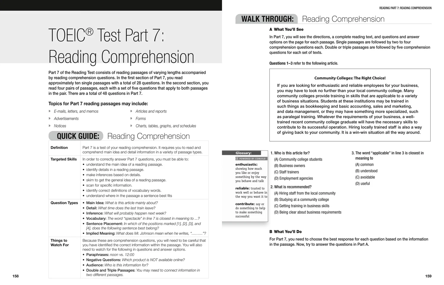 Collins English for the TOEIC Test - TOEIC Listening and Reading Skills: TOEIC 750+ (B1+) (Second edition) - Image 4